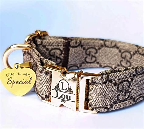 replica designer dog collar gucci|14 Luxury Dog Collars By High.